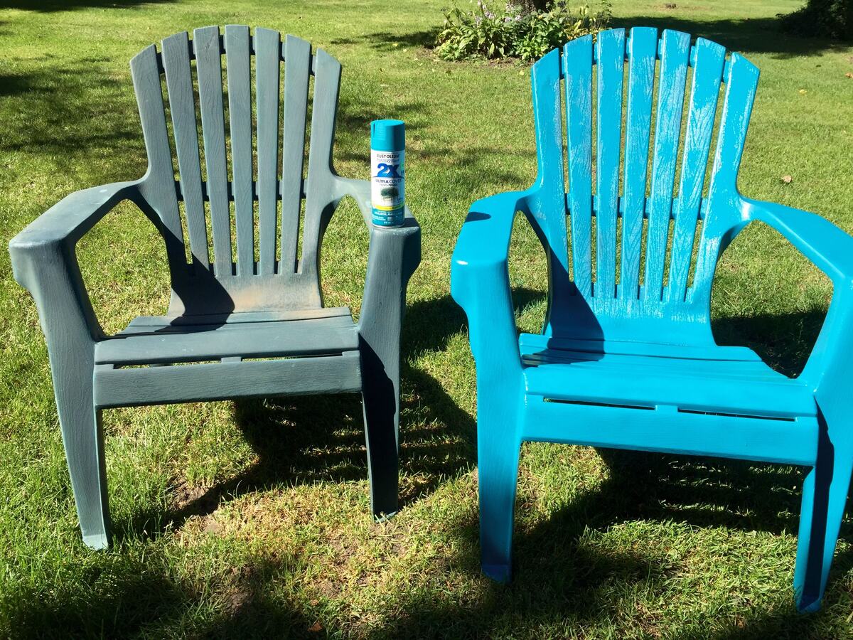 How To Paint Plastic Patio Chairs