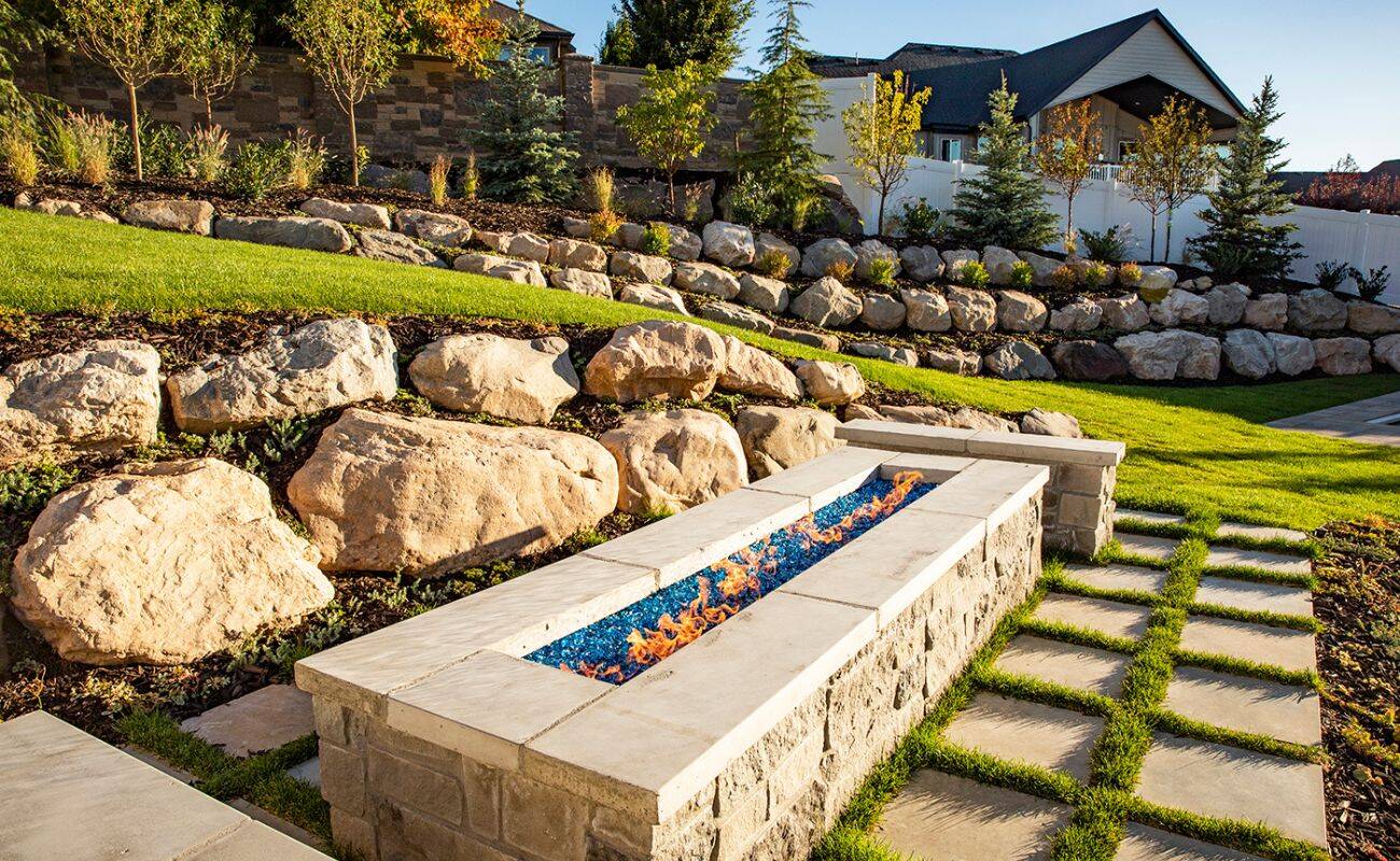 How To Place Large Rocks In Landscaping