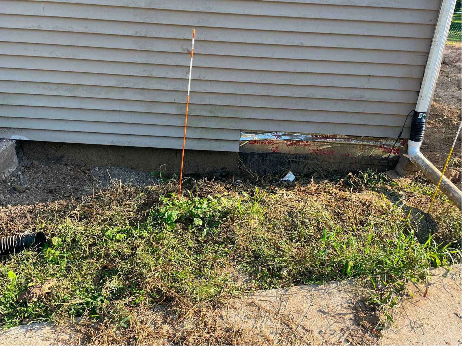 How To Point Drainage Gravel Around House Foundation