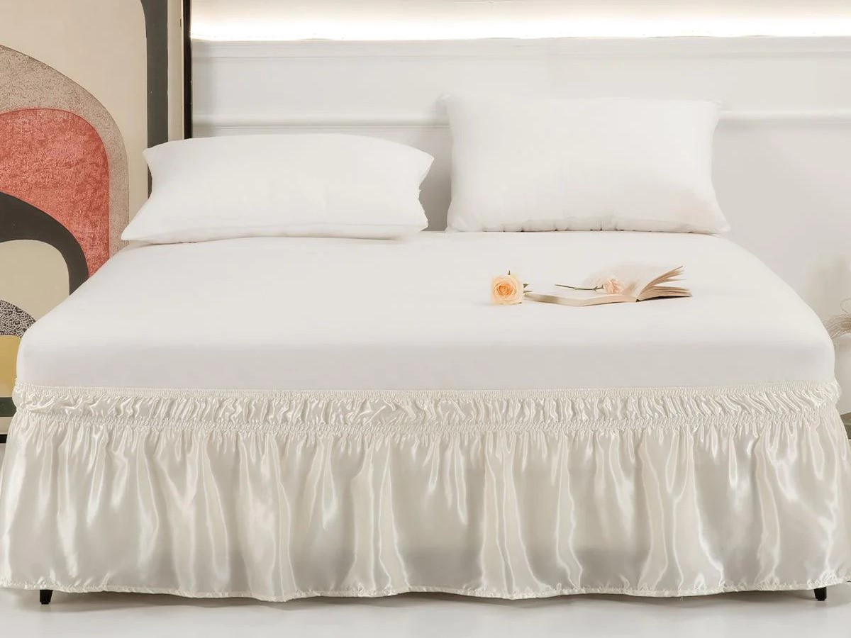 How To Put A Bed Skirt On By Yourself
