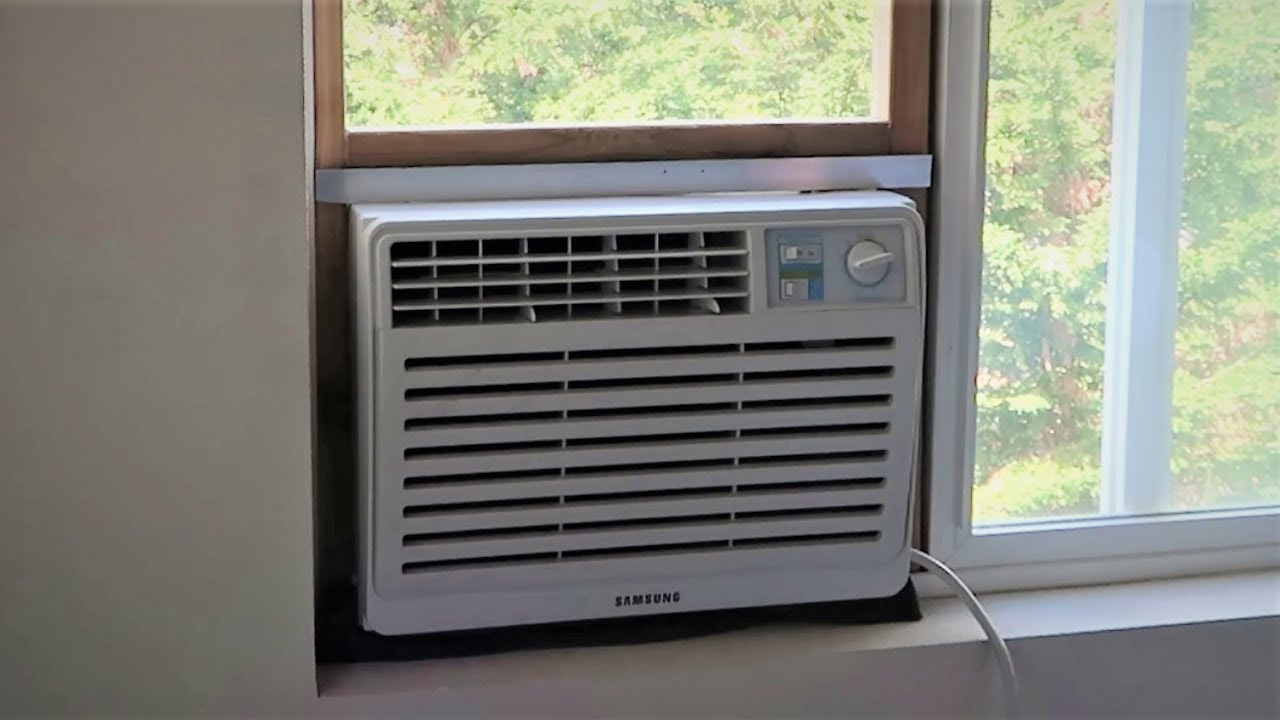 How To Put An Air Conditioner In A Sliding Window