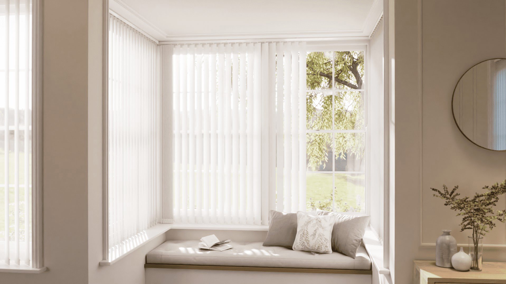 How To Put Blinds In A Bay Window