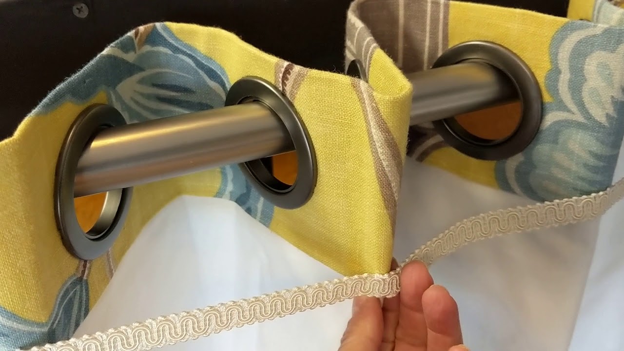 How To Put Grommets In Drapes