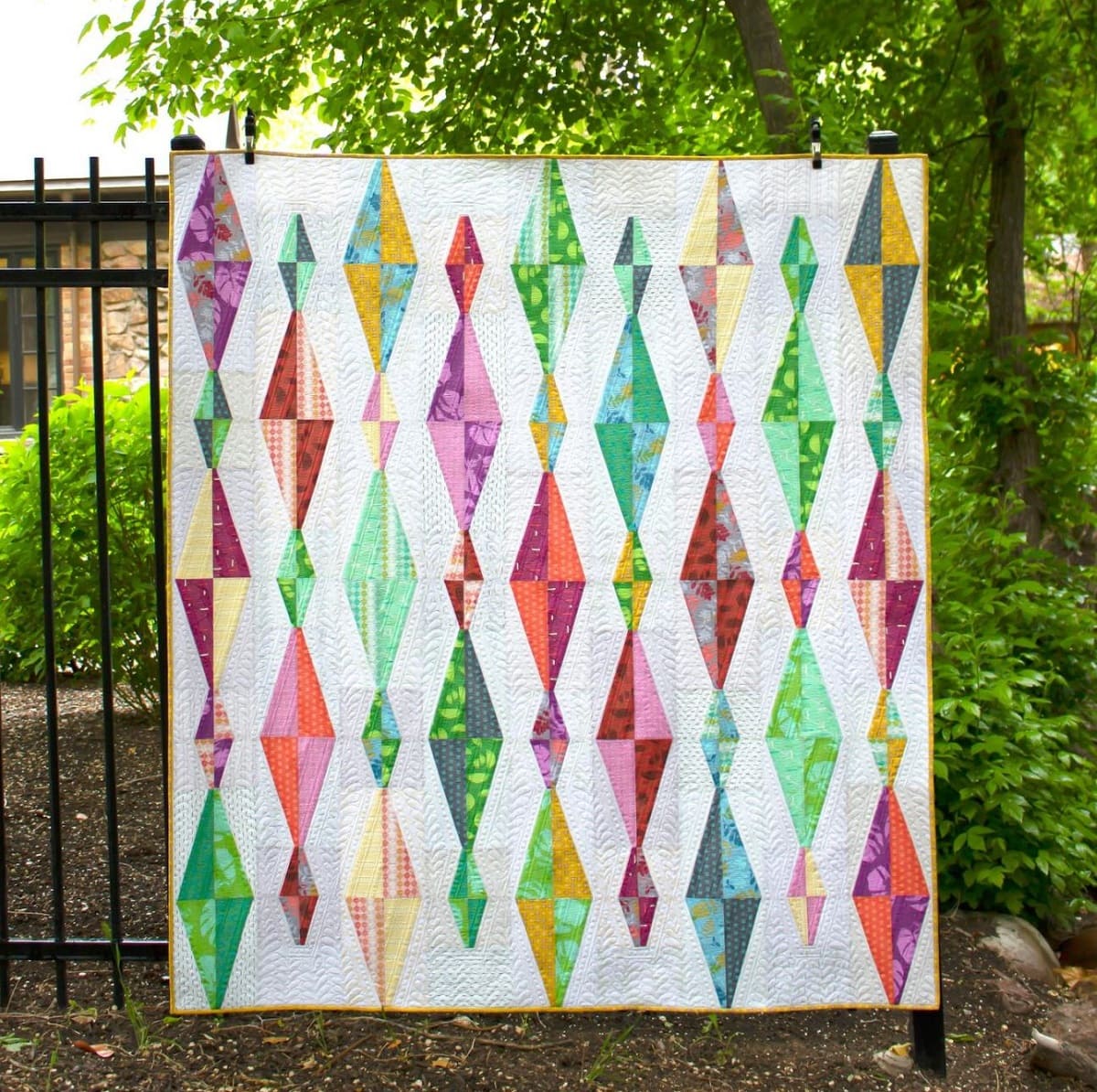 How To Quilt Diamond Pattern