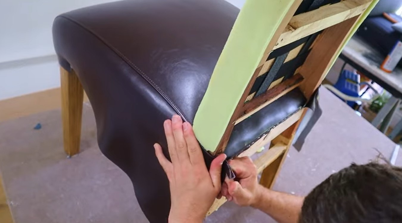 How To Redo The Upholstery On Dining Chairs