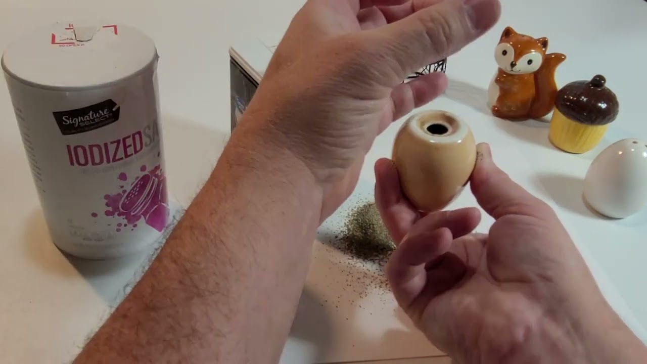 How To Refill Camping Salt And Pepper Shakers