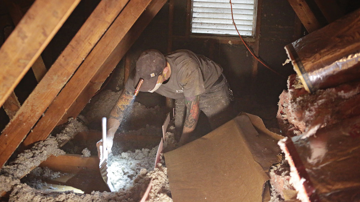 How To Remove Blown-In Insulation
