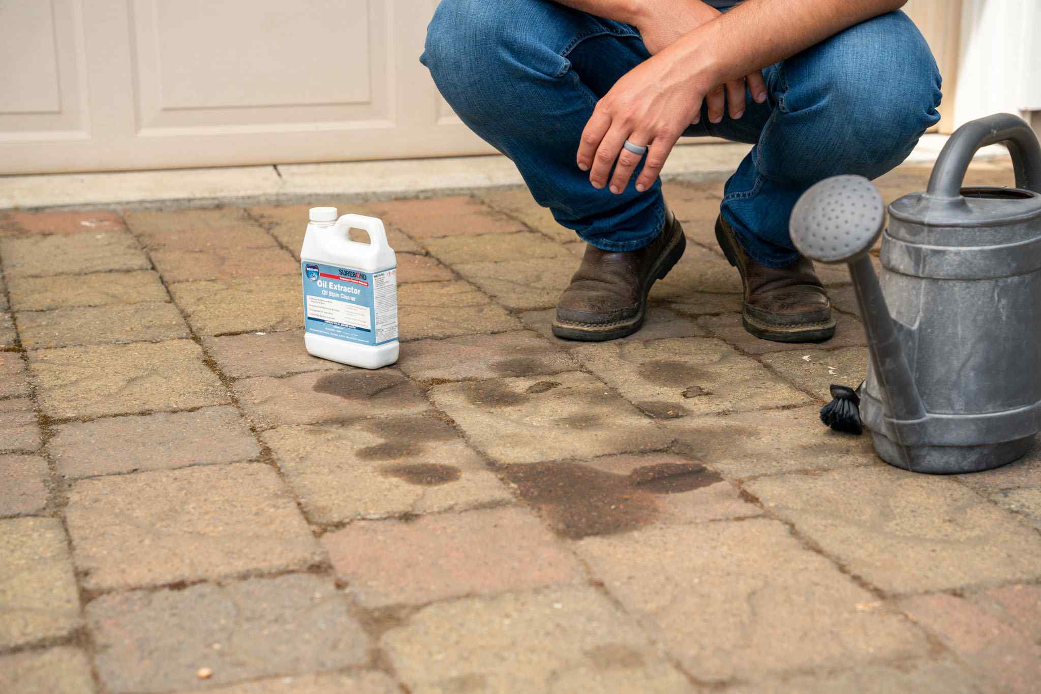 How To Remove Grease From Patio Pavers