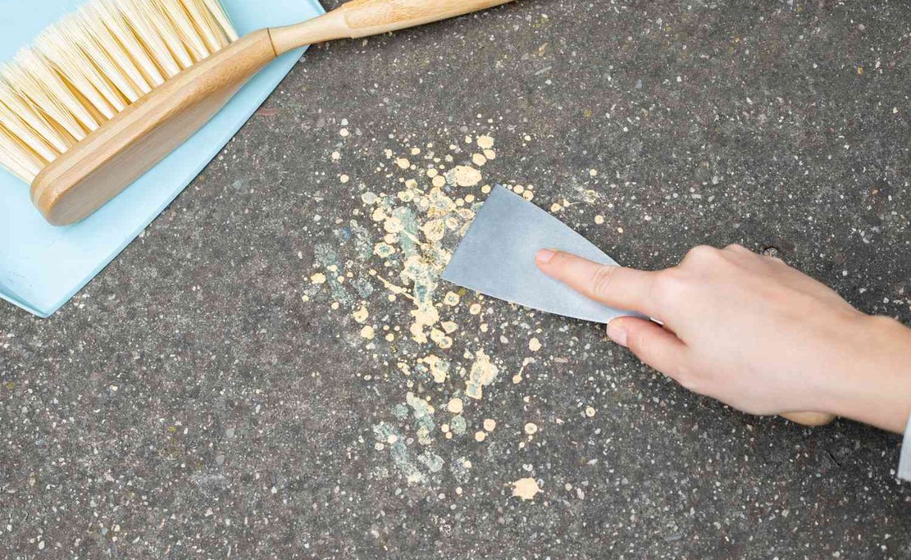 How To Remove Paint From A Concrete Patio