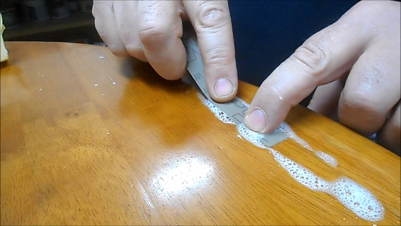 How To Remove Scratches From Wood Dining Table
