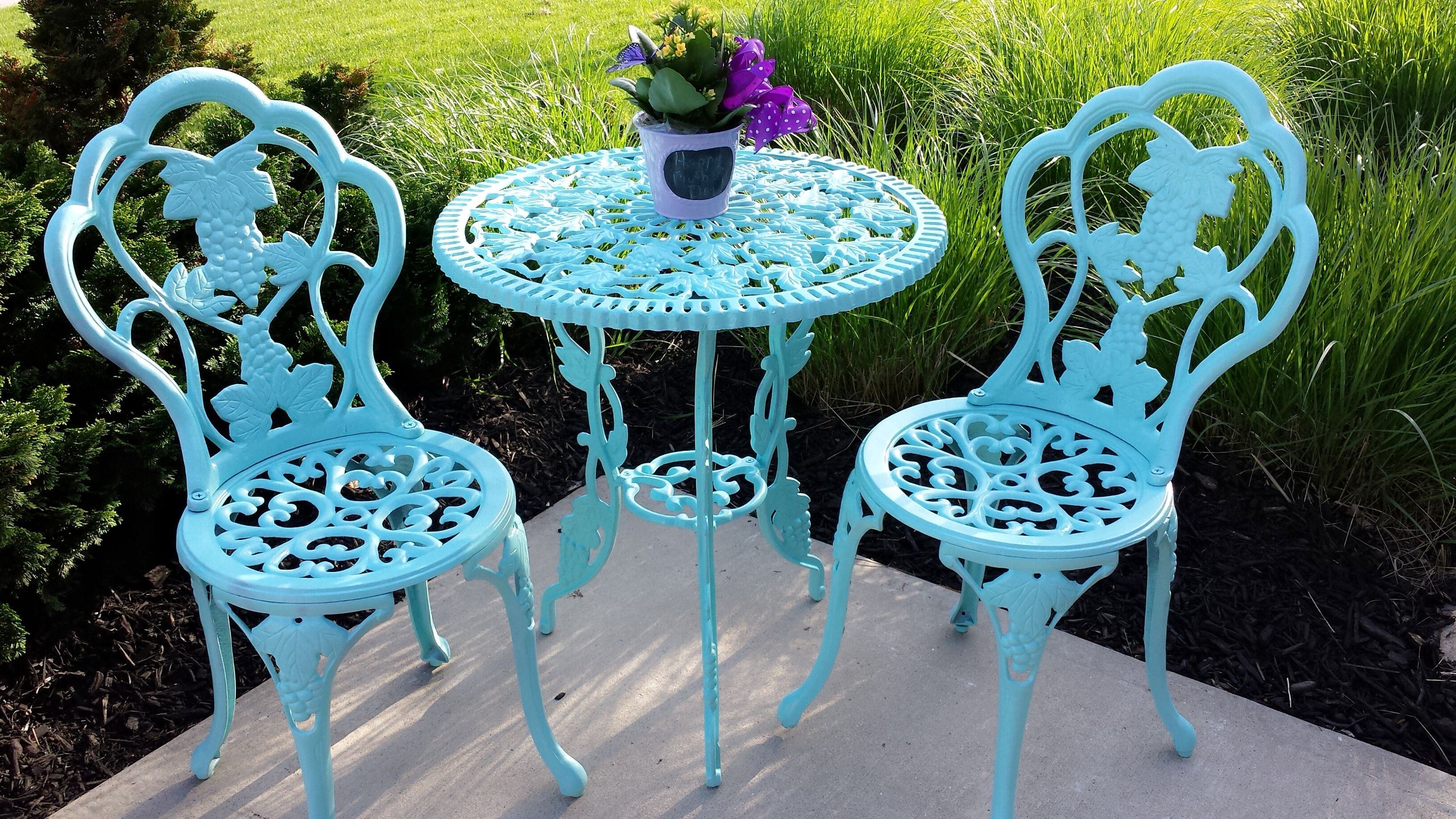 How To Repaint Wrought Iron Patio Furniture