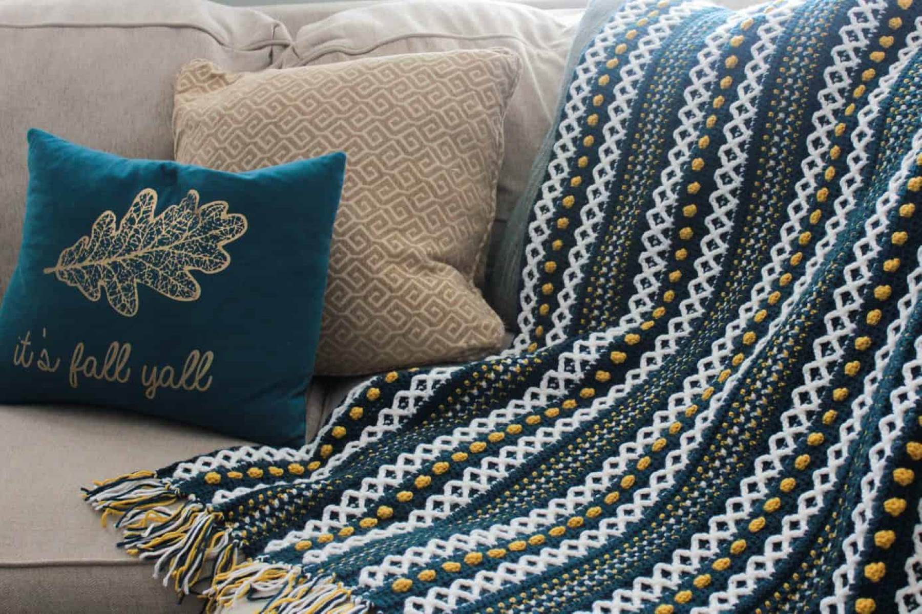 How To Repair A Crochet Blanket