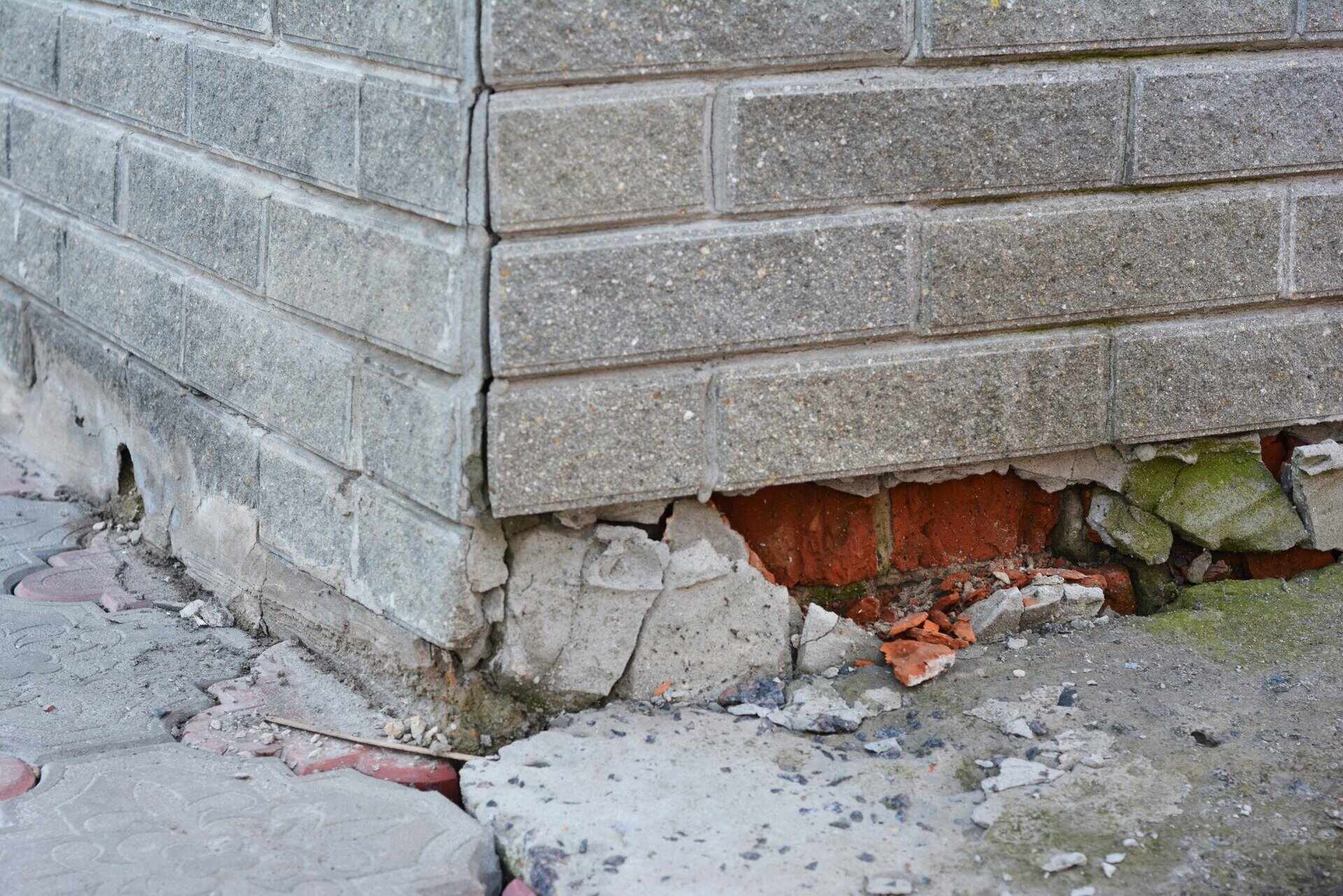 How To Repair Broken Concrete Foundation Corner
