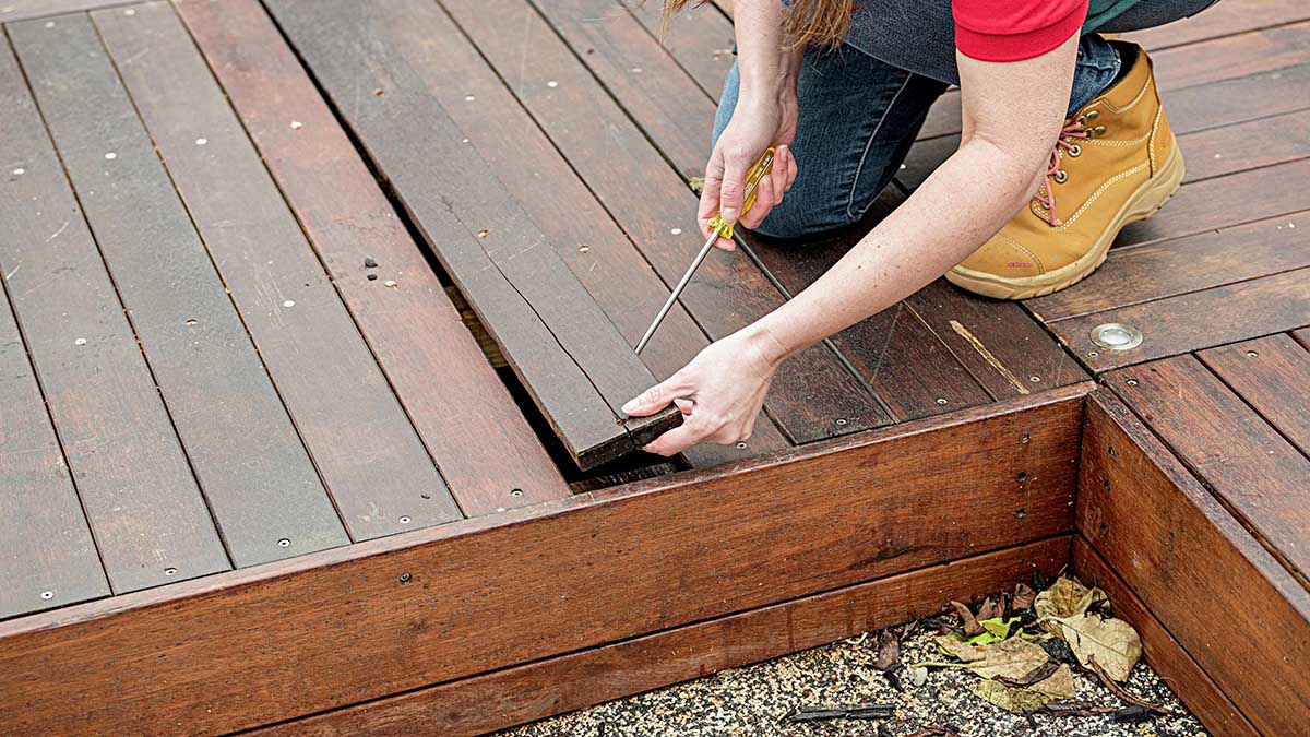 How To Replace Decking Boards