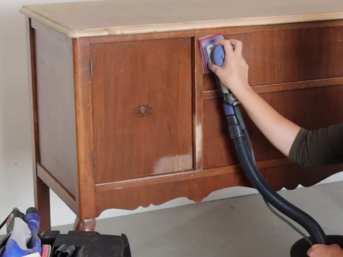 How To Sand A Dresser And Paint It