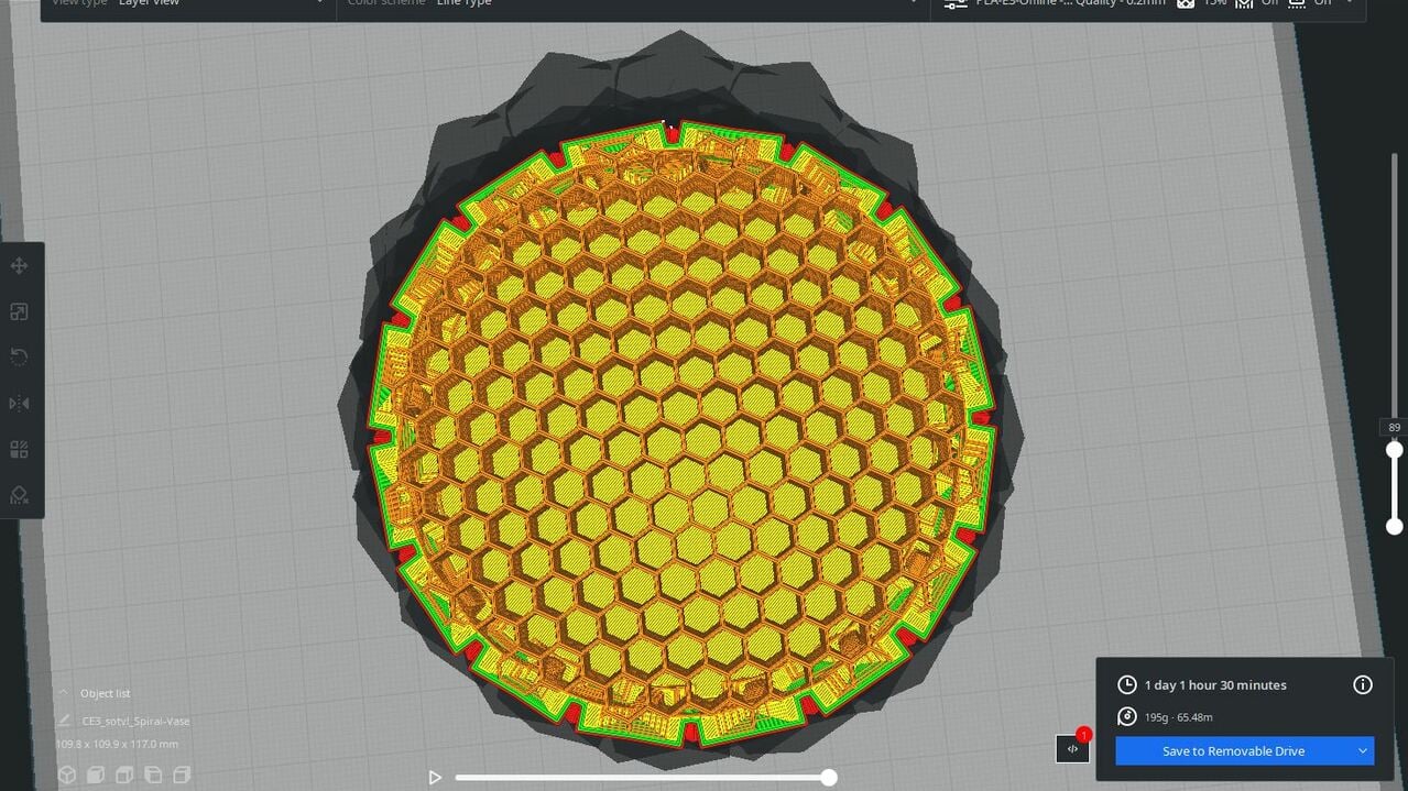 How To Set Honeycomb Infill In Cura