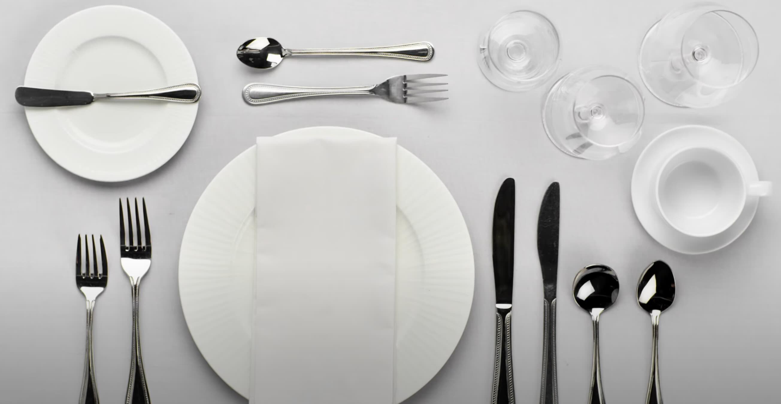 How To Set Silverware On The Table