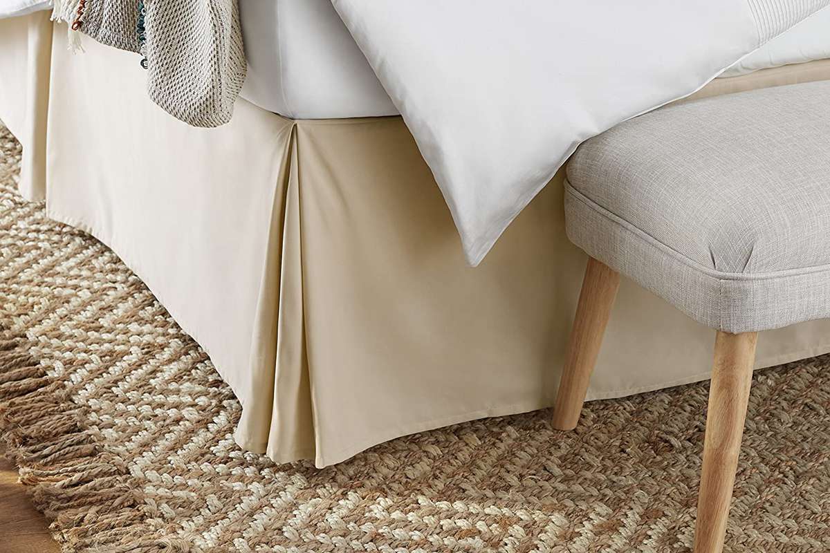 How To Sew A Pleated Bed Skirt