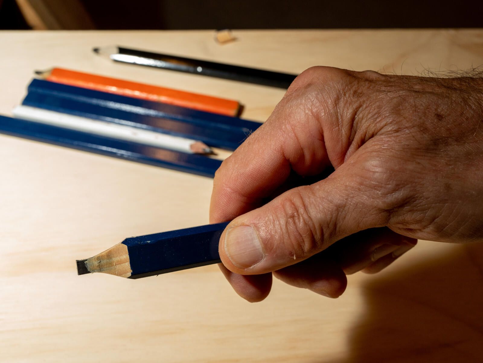 How To Sharpen A Construction Pencil