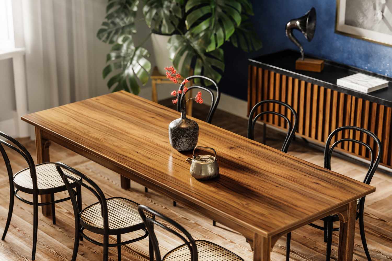 How To Shorten A Long Plank-Style Wood Table