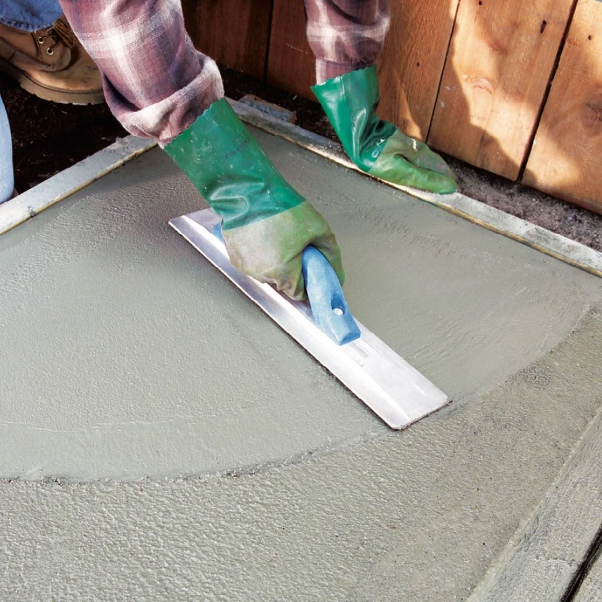 How To Smooth A Concrete Patio
