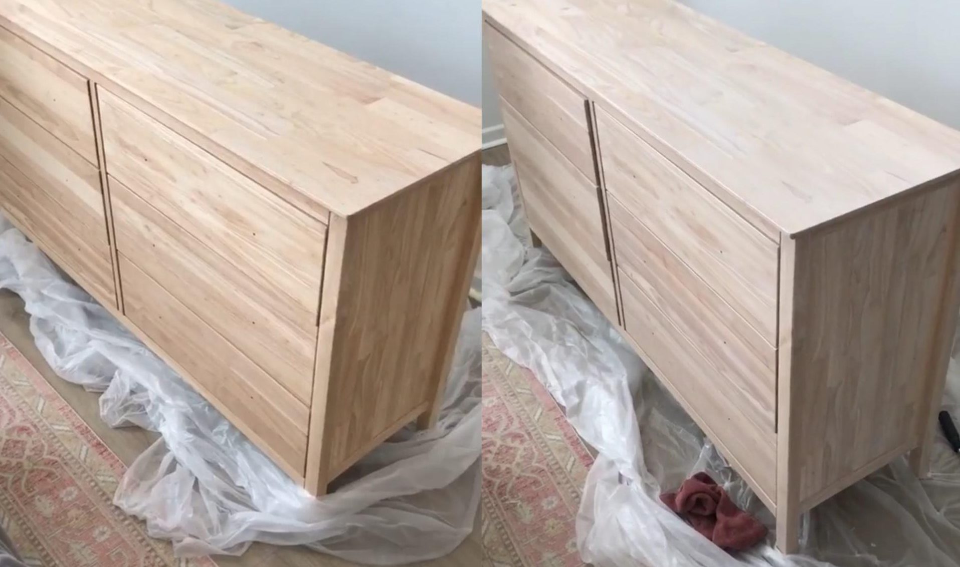How To Stain A Wood Dresser