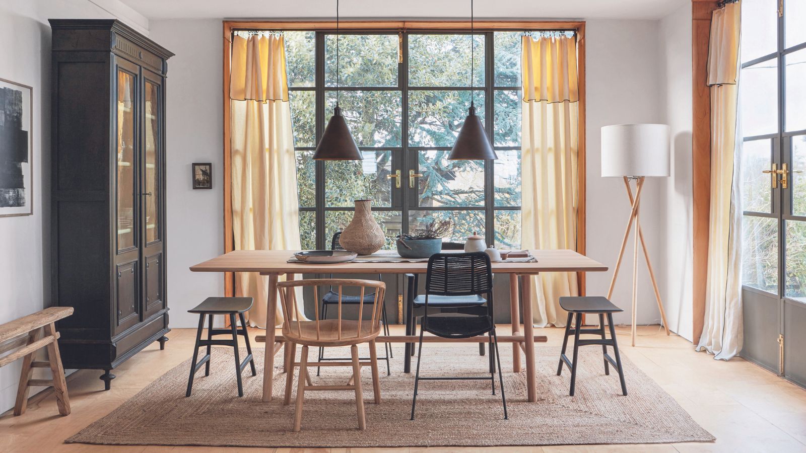 How To Style A Dining Room Table When Not In Use