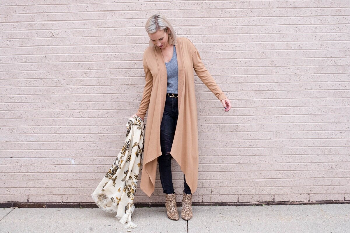 How To Style A Duster Cardigan