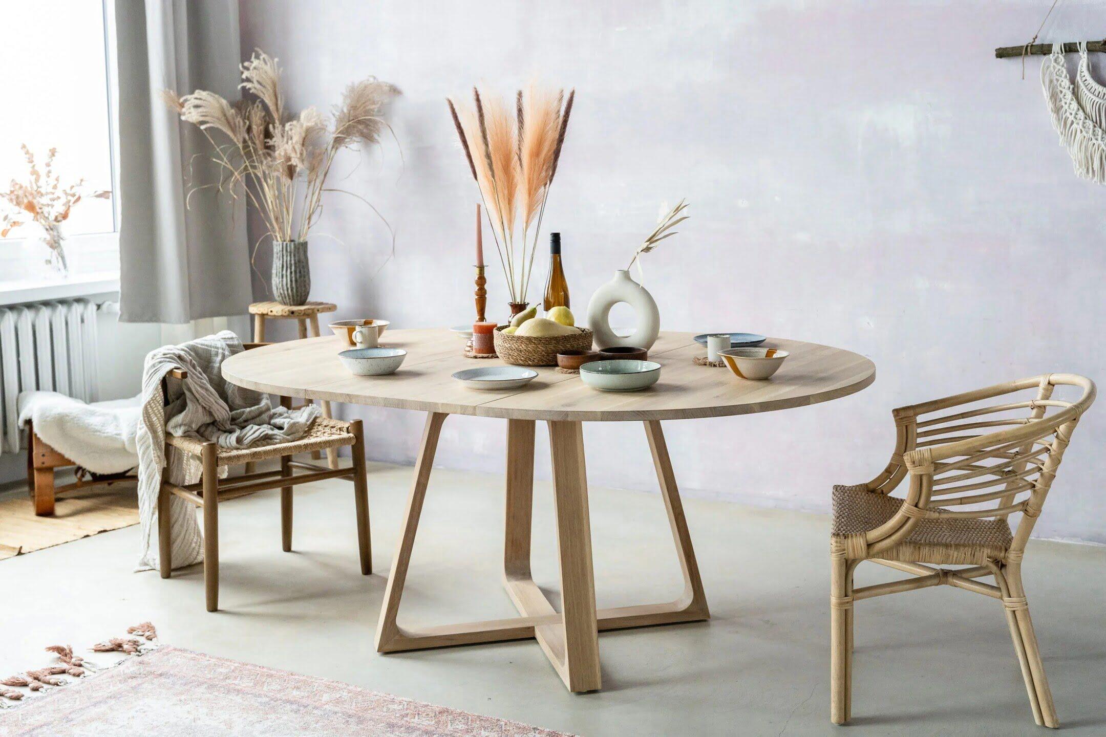 How To Style A Round Table