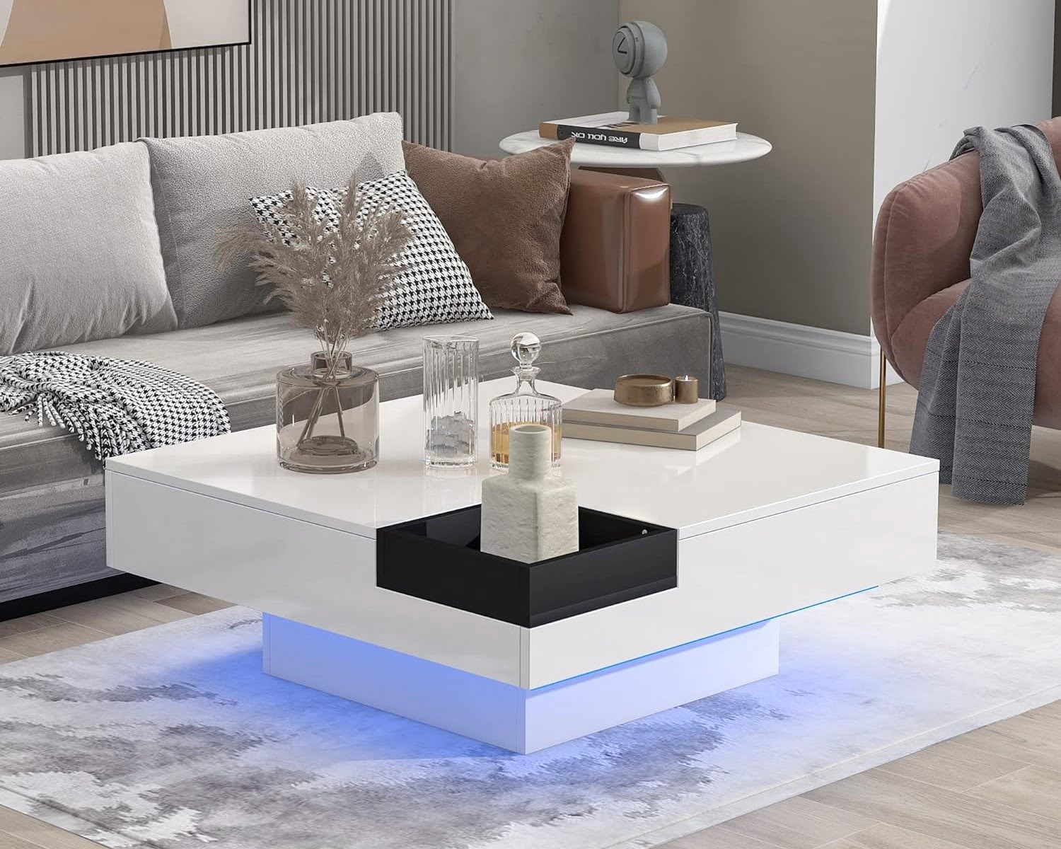How To Style A Square Coffee Table