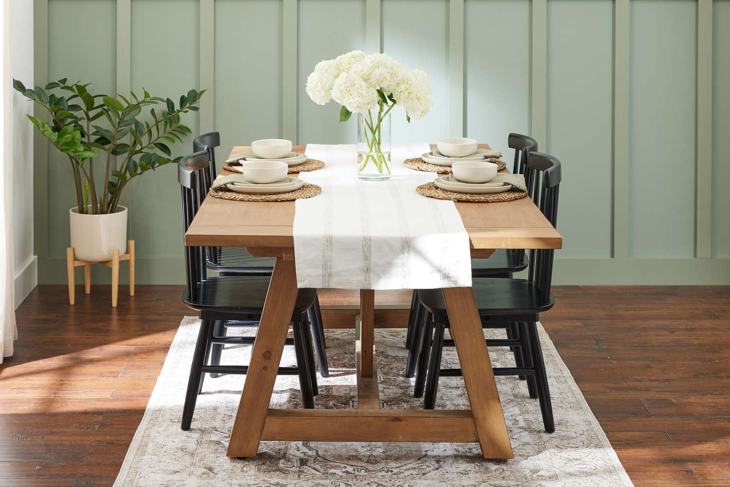 How To Style A Square Dining Table