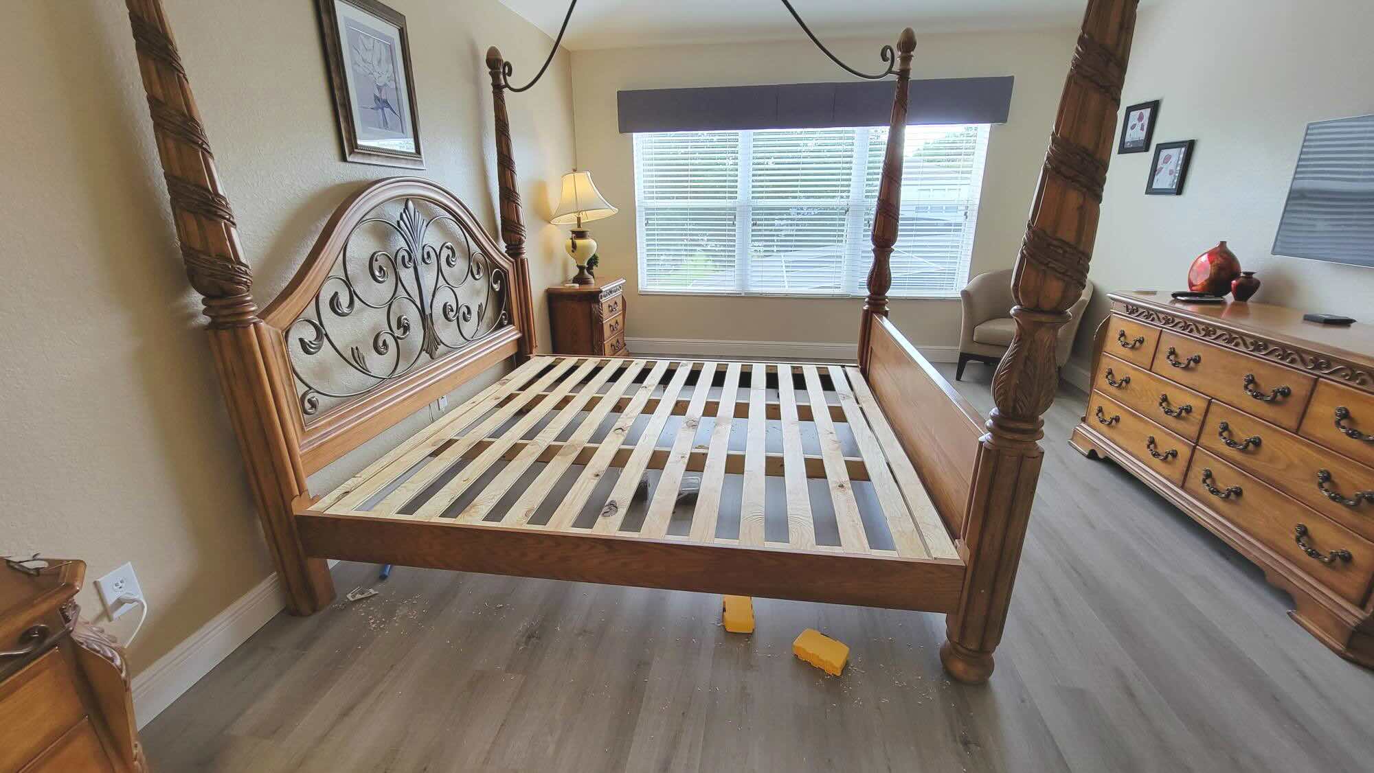 How To Transform A Bed Frame Into A Platform Bed
