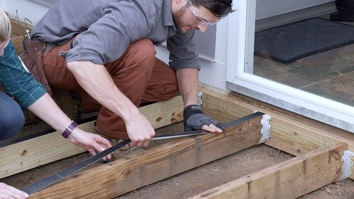 How To Use Joist Hangers On Decking