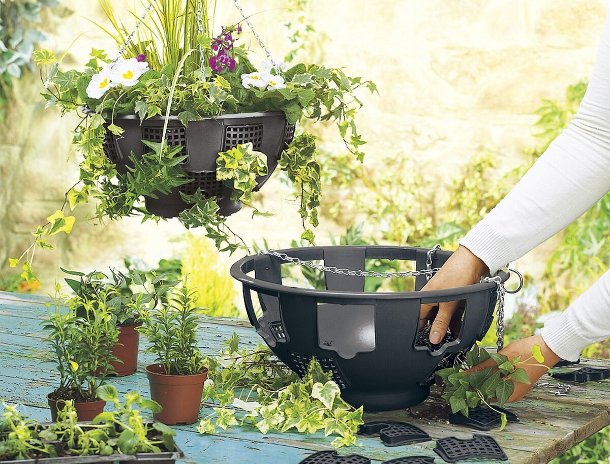 How To Water Hanging Baskets While Away