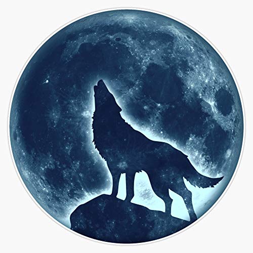 Howling Wolf Vinyl Sticker Decal