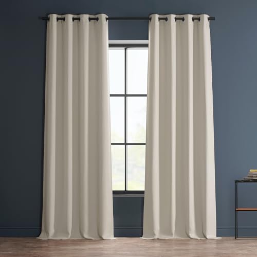 HPD Half Price Drapes Grommet Linen Curtains