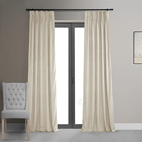 HPD Velvet Blackout Curtains - 96 Inches Long