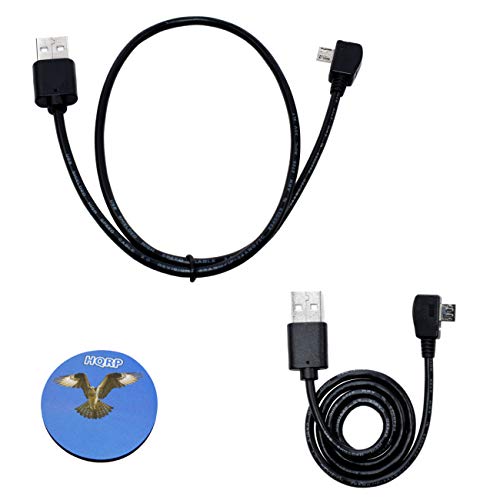 Angle USB Power Cable for Blink XT Home Security Camera System Coaster" - HQRP