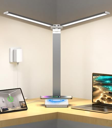 HSicily LED Desk Lamp with Wireless Charger