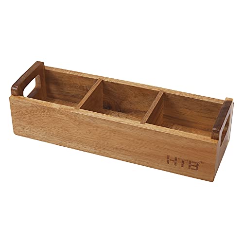 HTB Small Wooden Tea Bag Box