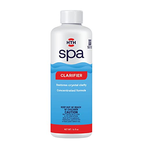 HTH Spa Clarifier, Concentrated Chemical for Crystal Clear Water