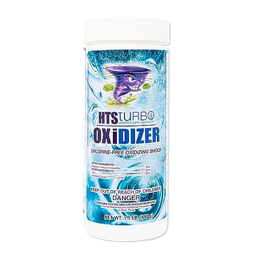 HTS Turbo Oxidizer Non-Chlorine Shock for Hot Tubs and Spas (1.5 lbs)