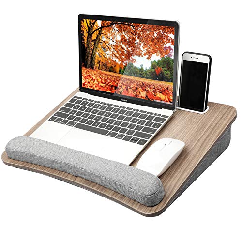HUANUO Lap Laptop Desk - Portable Lap Desk with Pillow Cushion