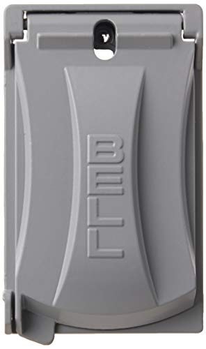 Hubbell Bell MX1050S Single-Gang Flip Cover