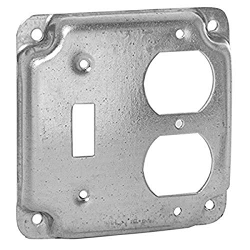 Hubbell-Raco 906C Steel Exposed Work Cover