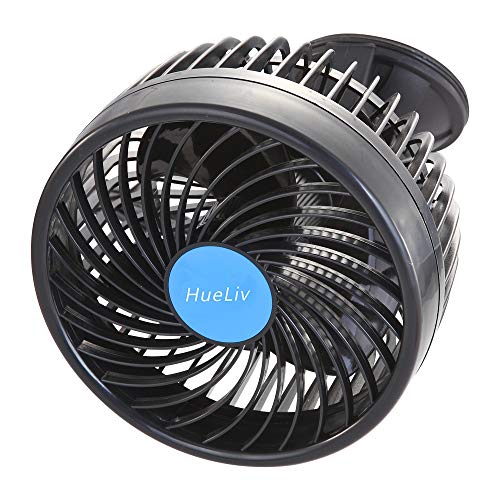 HueLiv Car Fan 12V