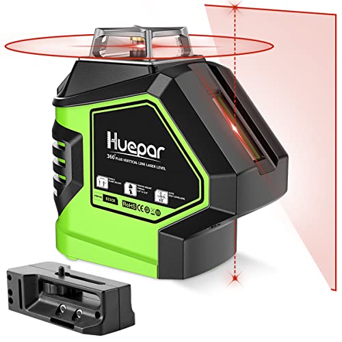 Huepar 621CR Self-Leveling Laser Level with Magnetic Pivoting Base
