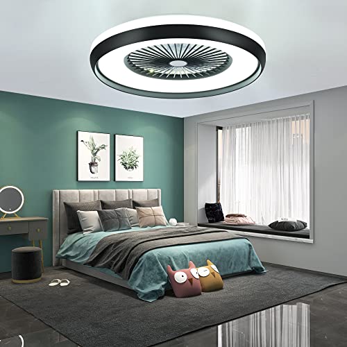 HUMHOLD Bladeless Ceiling Fan with Light
