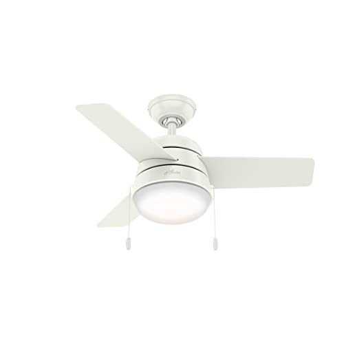 Hunter Aker Indoor Ceiling Fan with LED Light