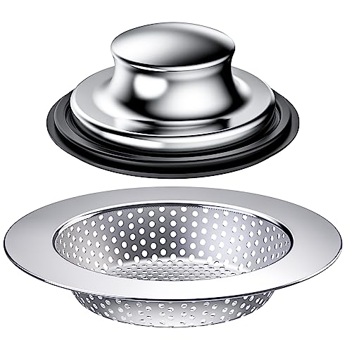 Huntonry Kitchen Sink Stopper and Drain Strainer